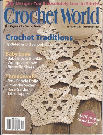 Crochet World Feb 2010